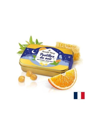 Пастили с пчелен мед, върбинка и сладък портокал – Релакс и спокойствие, 60 g