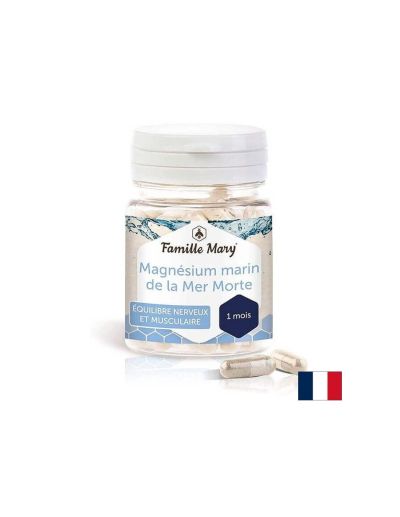 Морски магнезий – Енергия и мускулен тонус, 159.5 mg, 60 капсули