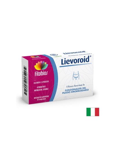 Lievoroid - при разширени вени и венозна недостатъчност - Билков комплекс с див кестен и бодлив залист, 20 таблетки