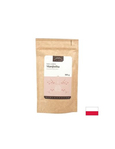 Манджиста – Билков прах за оцветяване на коса, 100% натурален корен, 100 g