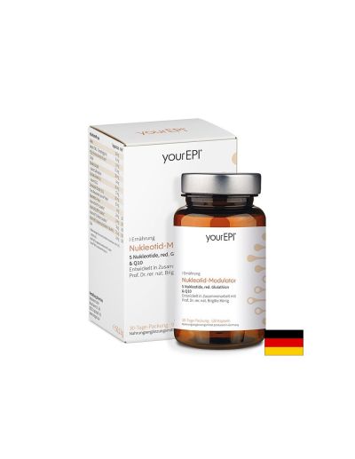 Нуклеотиден модулатор – Клетъчна енергия и митохондриална подкрепа, 120 капсули