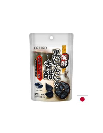 Ферментирал черен чесън + черен оцет, 180  капсули