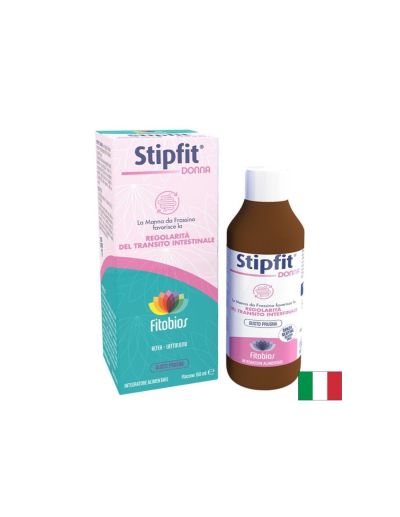 Stipfit Donna – Нежна храносмилателна формула за жени, сироп със слива, 150 ml
