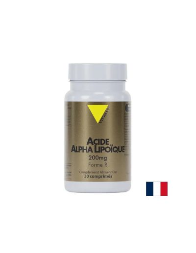 R-Алфа-липоева киселина – Антиоксидантна защита и баланс на кръвната захар, 200 mg, 30 таблетки