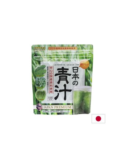 Зелени японски суперхрани – Детокс, енергия и тонус, 100 g прах