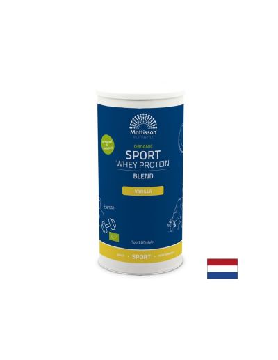 Суроватъчен протеин със суперхрани Мускулно възстановяване 450 g прах, с вкус ванилия