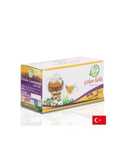 Билков чай ферула (чакшър корен) – Енергия, издръжливост и тонус, 25 пакетчета