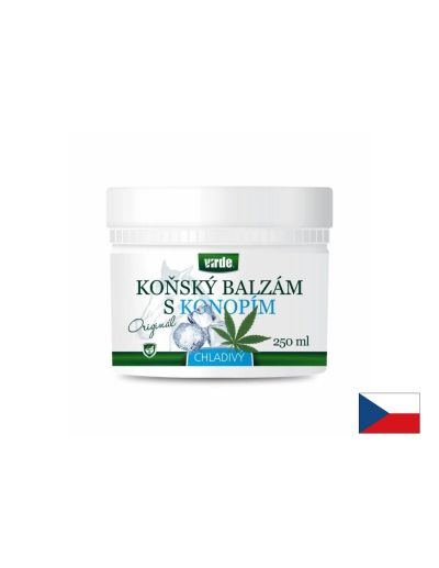 Охлаждащ конски балсам с конопено масло – При болка в ставите и мускулите, 250 ml