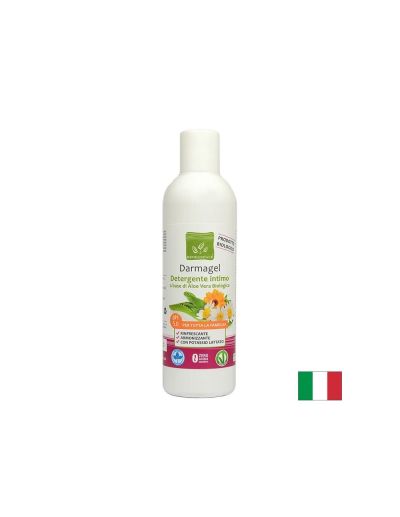 Интимен измивен гел с алое вера + невен – Нежен ежедневен комфорт, Darmagel Detergente Intimo, 250 ml