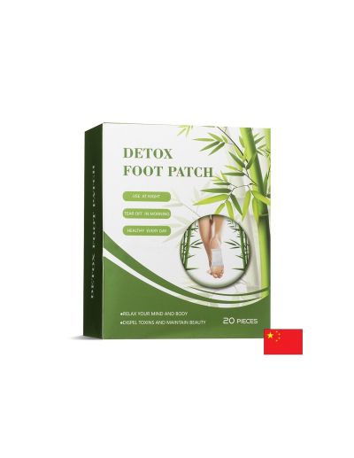 Детокс пластири за стъпала – Пречистване от токсини по време на сън, 20 броя