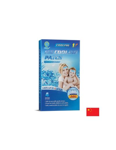 Охлаждащи гел пластири При висока температура 4 броя, 5×12 см