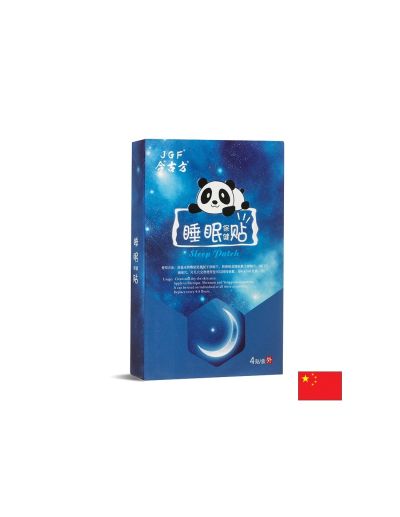 Пластири за сън Подпомагат заспиването и спокойния сън 4 броя, 7см х 7см