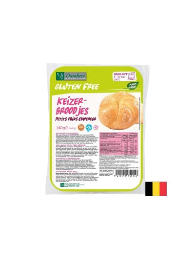 Кайзер хлебчета без глутен – С фибри за добро храносмилане и ситост, 140 g