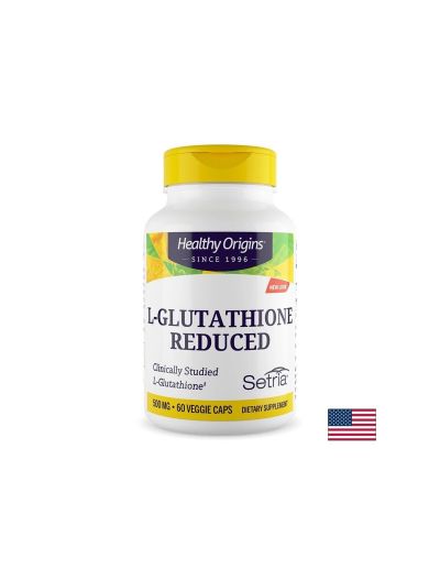 L-Глутатион (редуциран) – Детокс и клетъчна защита, 500 mg, 60 капсули