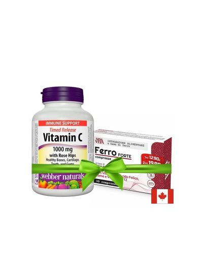 Промо пакет 18 - Витамин С и шипка + Желязо