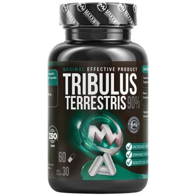 MAXXWIN Tribulus Terrestris 90% [60 капсули, 60 Дози]