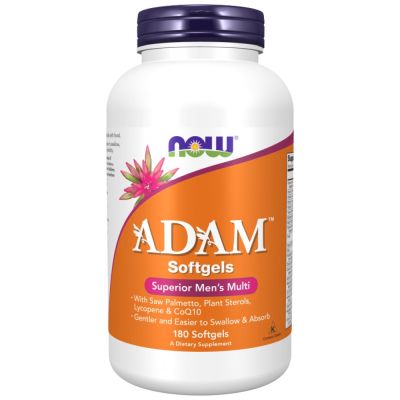 NOW Foods Adam Men's Vits [180 Гел капсули, 90 Дози]