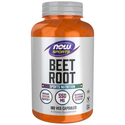 NOW Foods Beet Root 550 mg [180 капсули, 90 Дози]