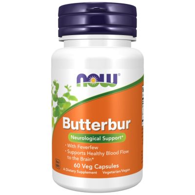 NOW Foods Butterbur [60 капсули]