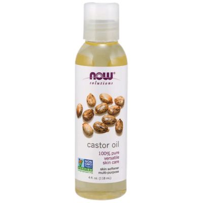 NOW Foods Castor Oil | 100% Pure Versatile Skin Care [118 мл]