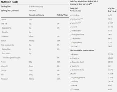 NOW Foods Chicken Protein Bone Broth [544 грама, 17 Дози]