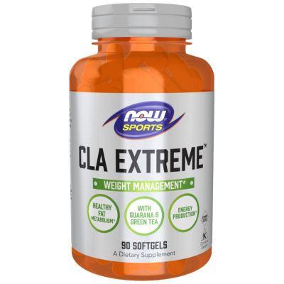 NOW Foods CLA Extreme [90 Гел капсули, 90 Дози]