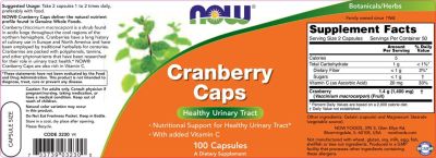 NOW Foods Cranberry Concentrate [100 капсули]