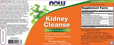 NOW Foods Kidney Cleanse [90 капсули]