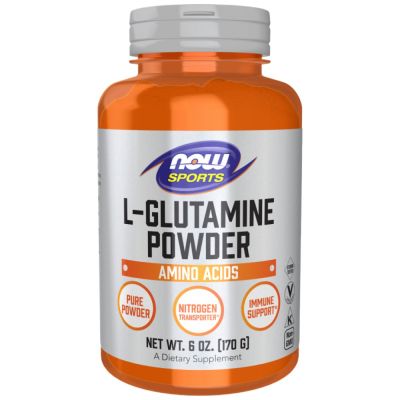 NOW Foods L-Glutamine Powder [170 грама, 34 Дози]