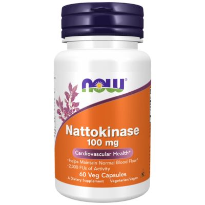 NOW Foods Nattokinase 100 mg [60 капсули]