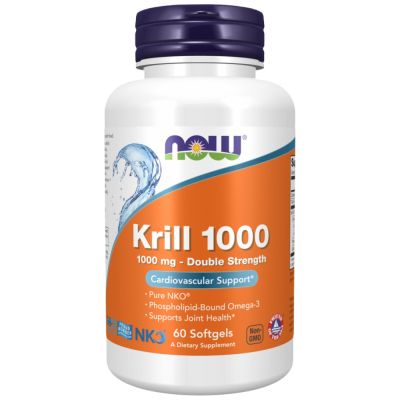 NOW Foods Neptune Krill Oil 1000 mg [60 Гел капсули, 60 Дози]