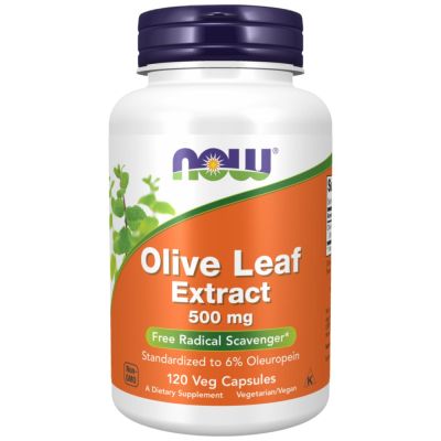 NOW Foods Olive Leaf Extract 500 mg [120 капсули, 120 Дози]