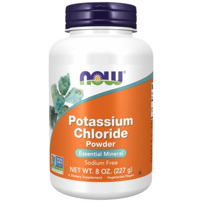 NOW Foods Potassium Chloride Powder [227 грама, 324 Дози]