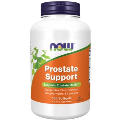 NOW Foods Prostate Support [180 Гел капсули, 90 Дози]
