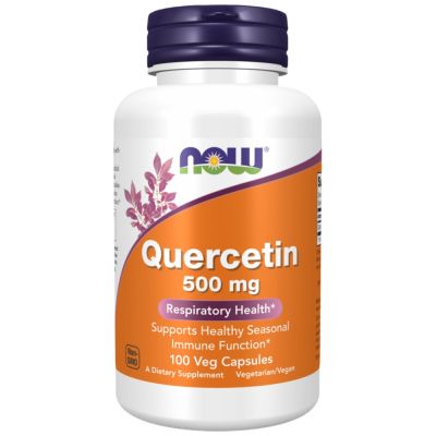 NOW Foods Quercetin 500 mg [100 капсули, 50 Дози]