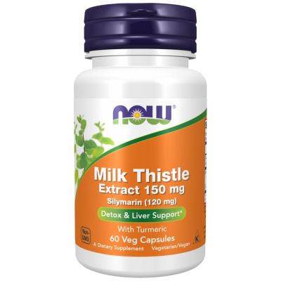 NOW Foods Silymarin Milk Thistle Extract 150 mg [60 капсули, 30 Дози]