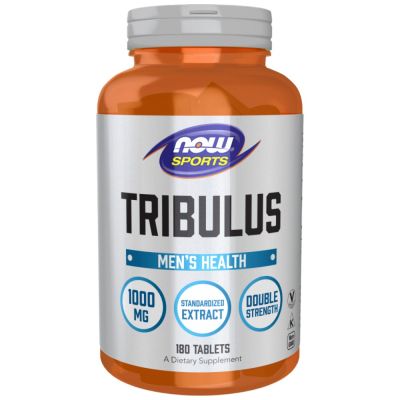 NOW Foods Tribulus 1000 mg [180 Таблетки, 180 Дози]