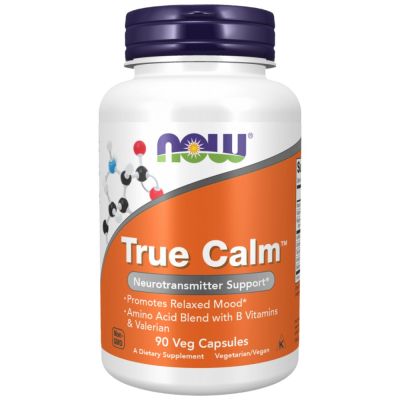 NOW Foods True Calm Amino Relaxer [90 капсули, 90 Дози]
