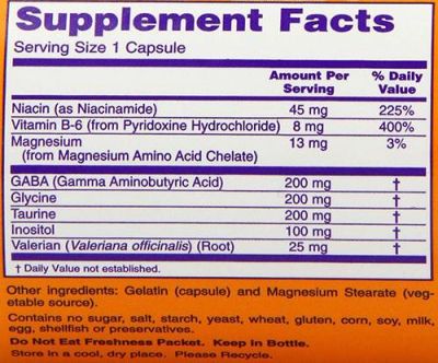 NOW Foods True Calm Amino Relaxer [90 капсули, 90 Дози]