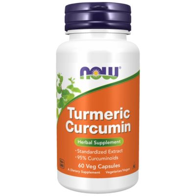 NOW Foods Turmeric Curcumin 665 mg [60 капсули, 60 Дози]