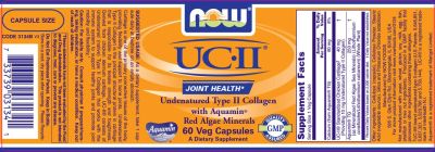 NOW Foods UC II / Type 2 Collagen 40 mg [60 капсули, 60 Дози]