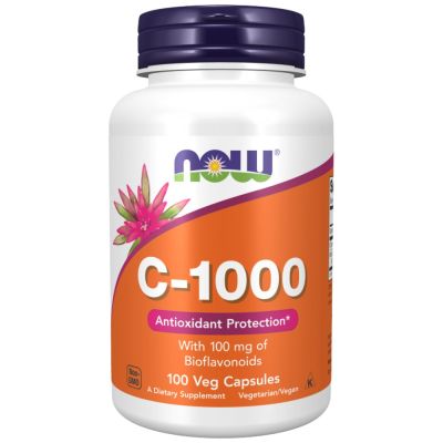NOW Foods Vitamin C-1000 / with Bioflavonoids [100 капсули, 100 Дози]