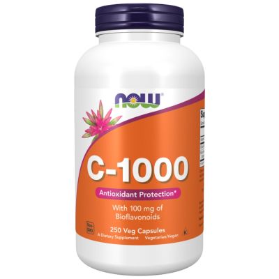 NOW Foods Vitamin C-1000 / with Bioflavonoids [250 капсули, 250 Дози]