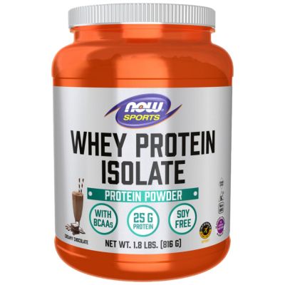 NOW Foods Whey Protein Isolate [816 грама, 26 Дози]- Natural Vanilla