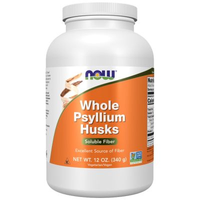 NOW Foods Whole Psyllium Husks Powder [340 грама, 34 Дози]
