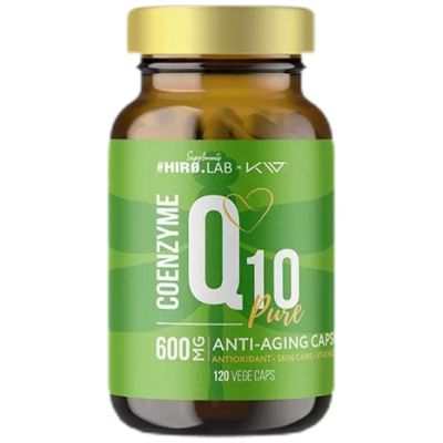 Hero.Lab Coenzyme Q10 Pure | CoQ10 600 mg - Ubichinon [120 капсули, 60 Дози]