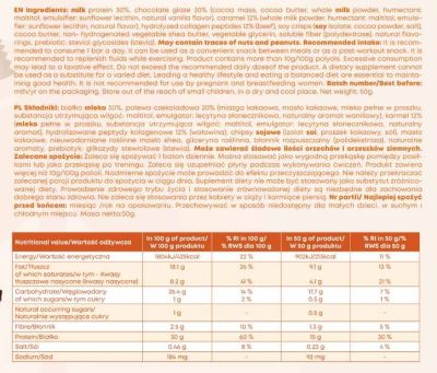 Hero.Lab Collagen Protein Bar [50 грама, 1 Доза]