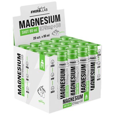 Hero.Lab Magnesium + B6 Shot [20 x 80 мл, 20 Дози]