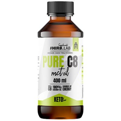 Hero.Lab MCT Oil | Pure C8 - Keto Energy Source [400 мл]