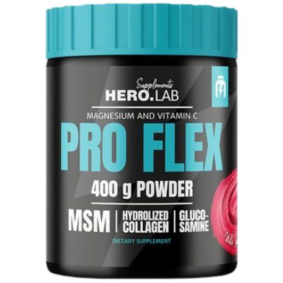 Hero.Lab Pro Flex / Collagen + Glucosamine - MSM - Proline [400 грама, 20 Дози]